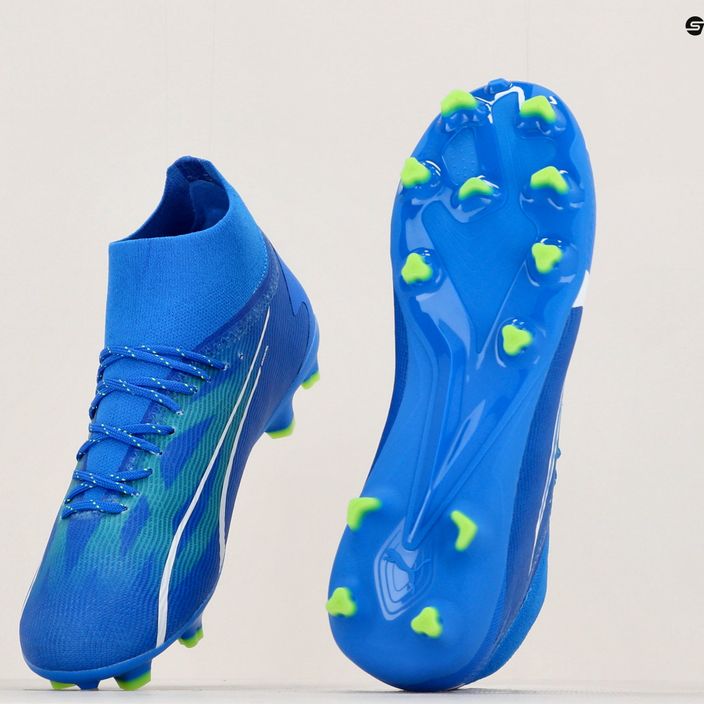 PUMA Ultra Pro FG/AG Jr παιδικά ποδοσφαιρικά παπούτσια ultra blue/puma white/pro green 12
