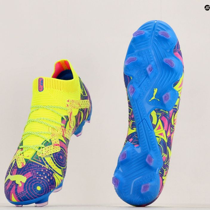PUMA Future Ultimate Energy FG/AG ανδρικά ποδοσφαιρικά παπούτσια ultra blue/yellow alert/luminous pink 18