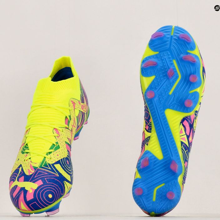 PUMA Future Match Energy FG/AG ανδρικά ποδοσφαιρικά παπούτσια ultra blue/yellow alert/luminous pink 19