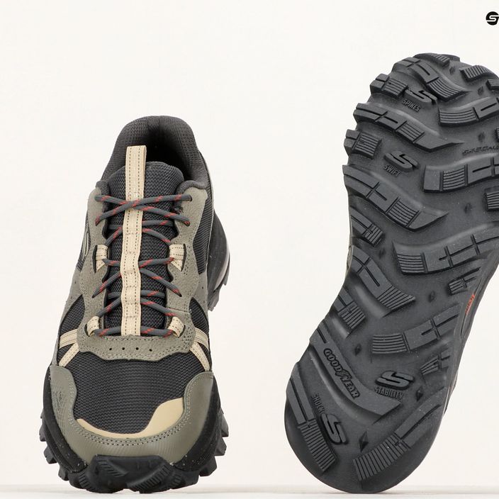 Skechers Arch Fit Trail Air λαδί/μαύρο ανδρικά παπούτσια πεζοπορίας 18
