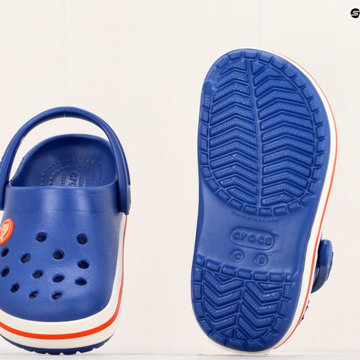 Παιδικές σαγιονάρες Crocs Crocband Clog 207005 cerulean blue 12