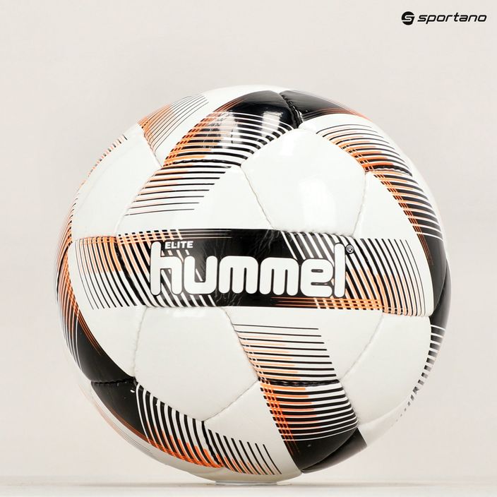 Hummel Elite FB ποδοσφαίρου λευκό/μαύρο/ασημί μέγεθος 4 6