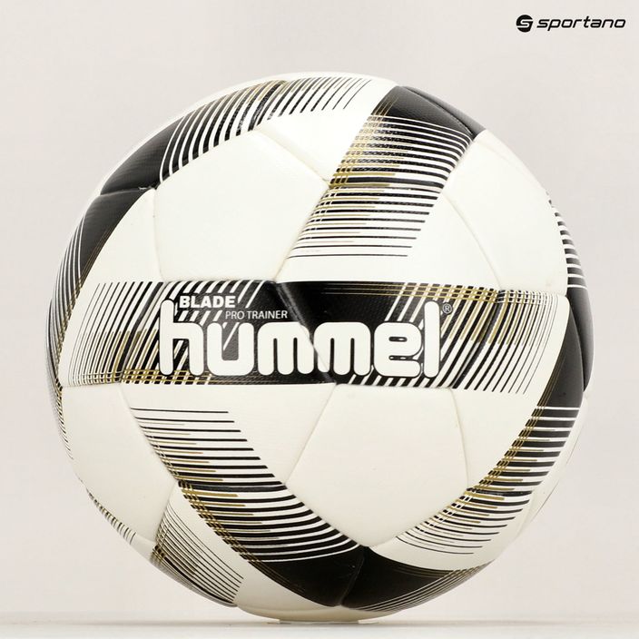 Hummel Blade Pro Trainer FB ποδοσφαίρου λευκό/μαύρο/χρυσό μέγεθος 5 6