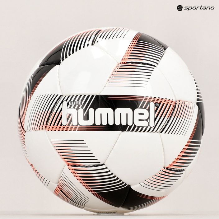 Hummel Elite FB ποδοσφαίρου λευκό/μαύρο/κόκκινο μέγεθος 5 6