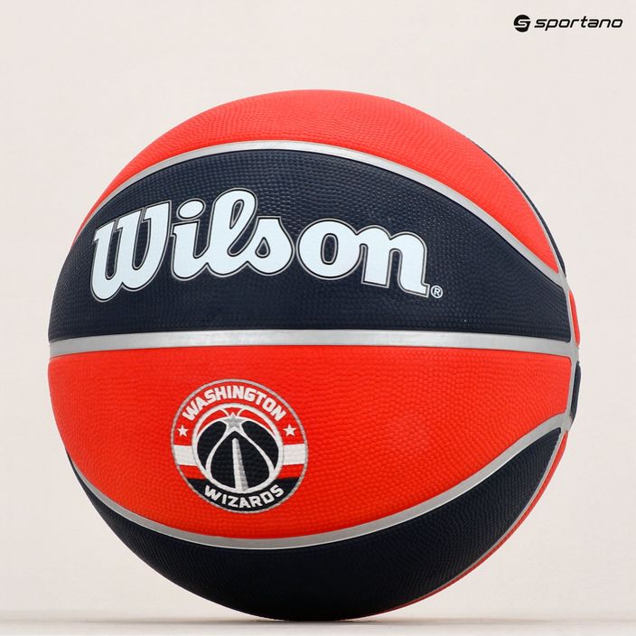 Wilson NBA Team Tribute Washington Wizards μπάσκετ WTB1300XBWAS μέγεθος 7 7
