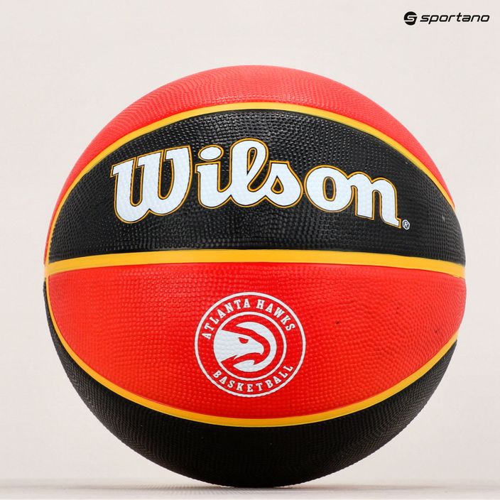 Wilson NBA Team Tribute Atlanta Hawks μπάσκετ WTB1300XBATL μέγεθος 7 5