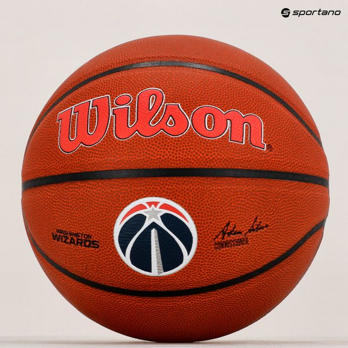 Wilson NBA Team Alliance Washington Wizards μπάσκετ WTB3100XBWAS μέγεθος 7 6