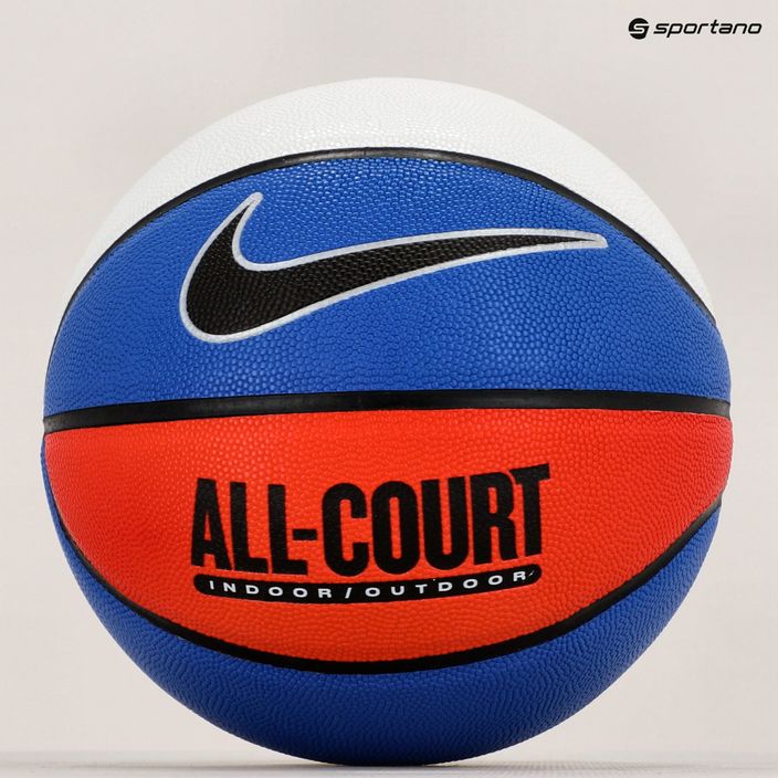 Nike Everyday All Court 8P Deflated μπάσκετ N1004369-470 μέγεθος 7 4