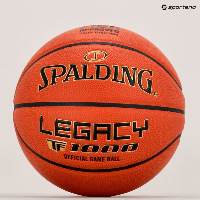 Spalding TF-1000 Legacy FIBA μπάσκετ 76964Z μέγεθος 6 6