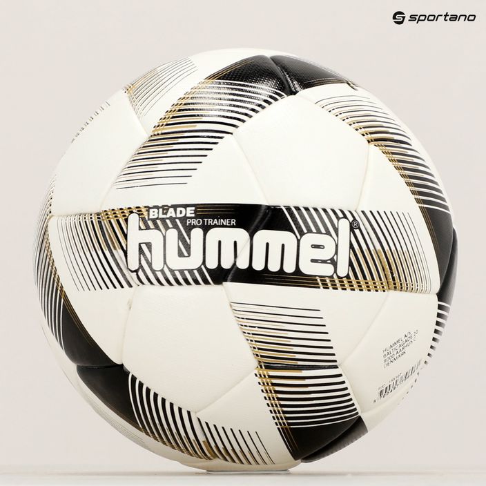 Hummel Blade Pro Trainer FB ποδοσφαίρου λευκό/μαύρο/χρυσό μέγεθος 4 6