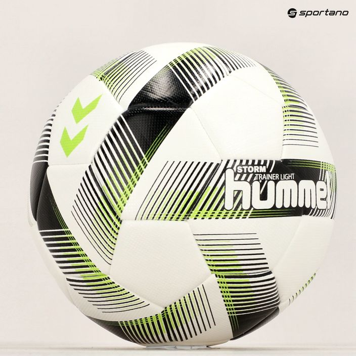 Hummel Storm Trainer Light FB ποδοσφαίρου λευκό/μαύρο/πράσινο μέγεθος 3 6