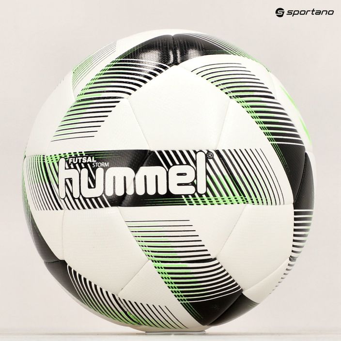 Hummel Storm FB ποδοσφαίρου λευκό/μαύρο/πράσινο μέγεθος 4 5