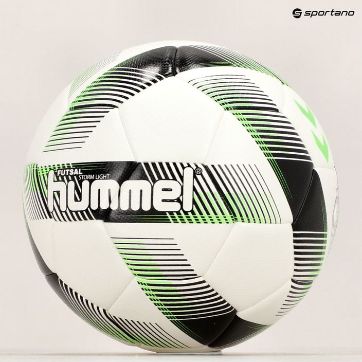 Hummel Storm Light FB ποδοσφαίρου λευκό/μαύρο/πράσινο μέγεθος 4 5