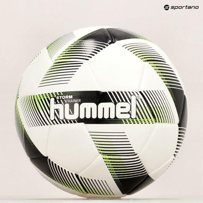 Hummel Storm Trainer FB ποδοσφαίρου λευκό/μαύρο/πράσινο μέγεθος 4 6