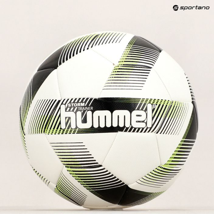 Hummel Storm Trainer FB ποδοσφαίρου λευκό/μαύρο/πράσινο μέγεθος 5 6