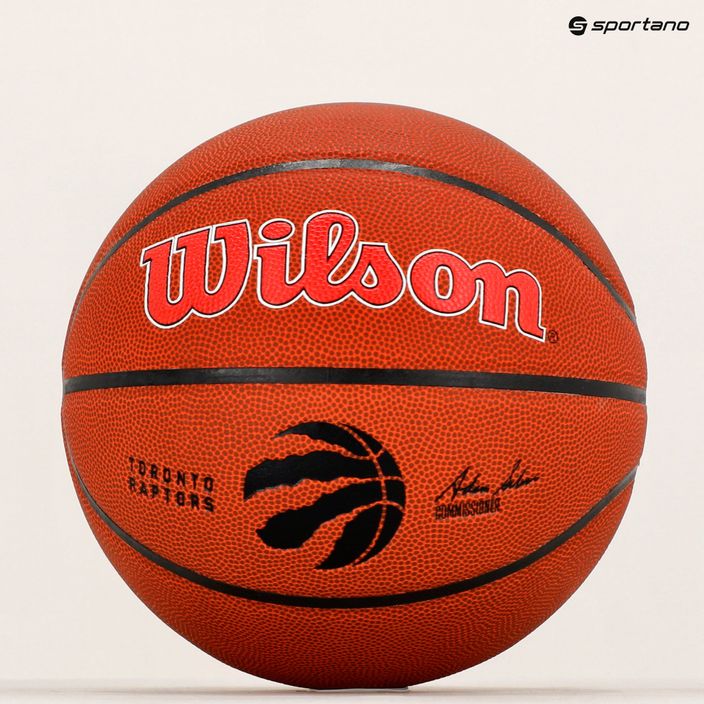 Wilson NBA Team Alliance Toronto Raptors μπάσκετ WTB3100XBTOR μέγεθος 7 6