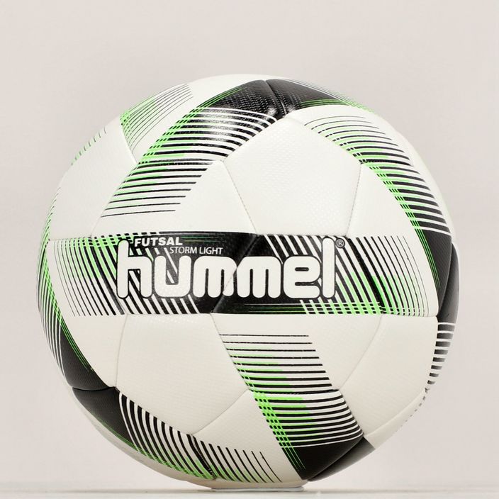 Hummel Storm Light FB ποδοσφαίρου λευκό/μαύρο/πράσινο μέγεθος 3 5
