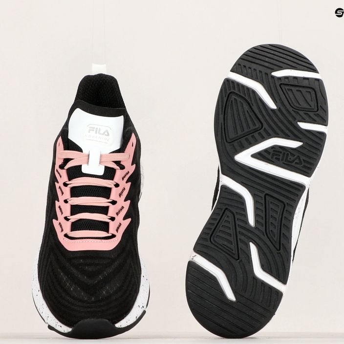FILA γυναικεία παπούτσια Novanine μαύρο/φλαμίνγκο ροζ/λευκό 19