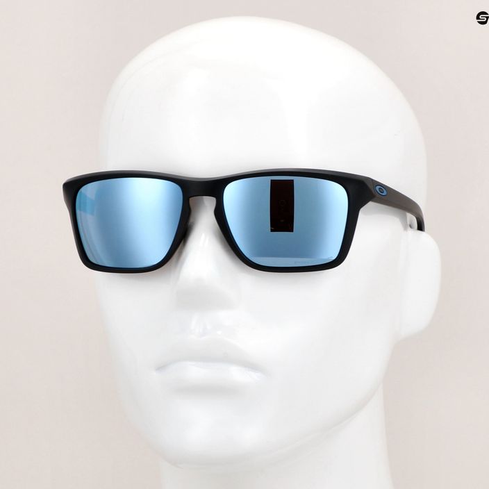 Oakley Sylas ματ μαύρο/prizm βαθύ νερό πολωμένα γυαλιά ηλίου 13