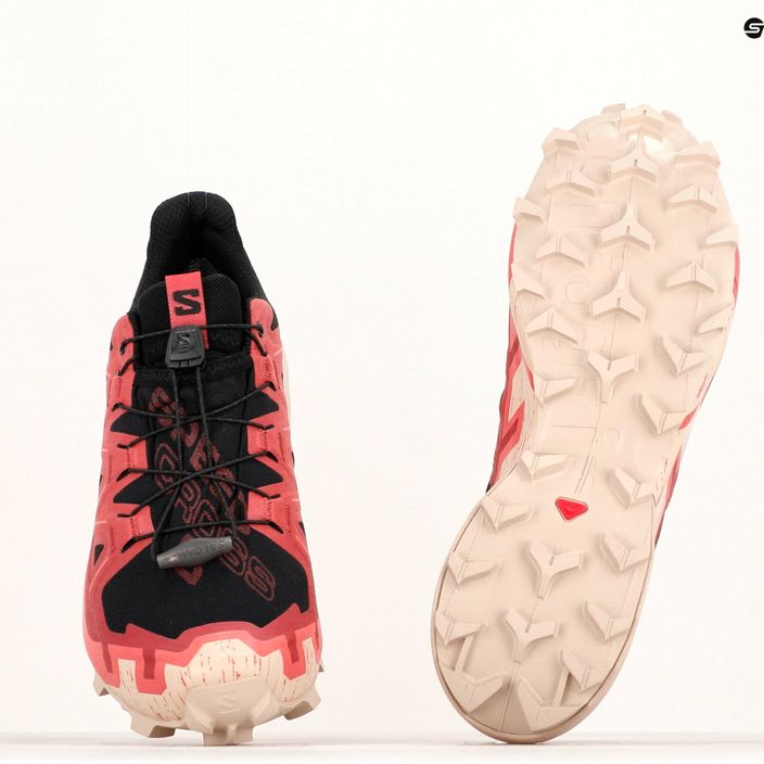Γυναικεία παπούτσια για τρέξιμο Salomon Speedcross 6 GTX μαύρο/αγελαδινό δέρμα/ξεθωριασμένο τριαντάφυλλο 14