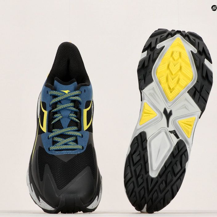 Ανδρικά αθλητικά παπούτσια Diadora Equipe Sestriere-XT blk/evening primrose/silver dd 19