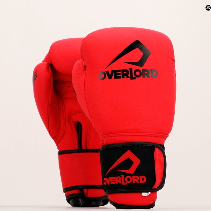 Overlord Rage κόκκινα γάντια πυγμαχίας 100004-R 12