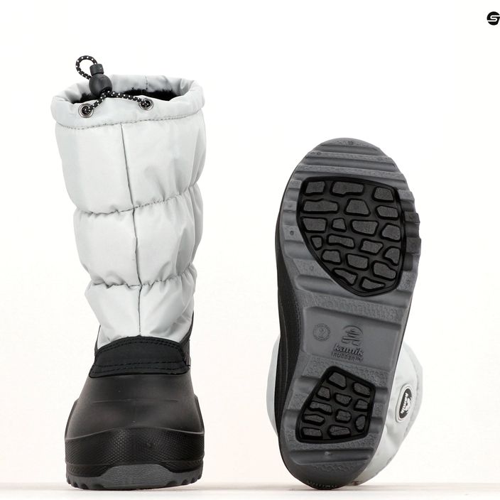 Παιδικές μπότες πεζοπορίας Kamik Snowcozy ανοιχτό γκρι 14