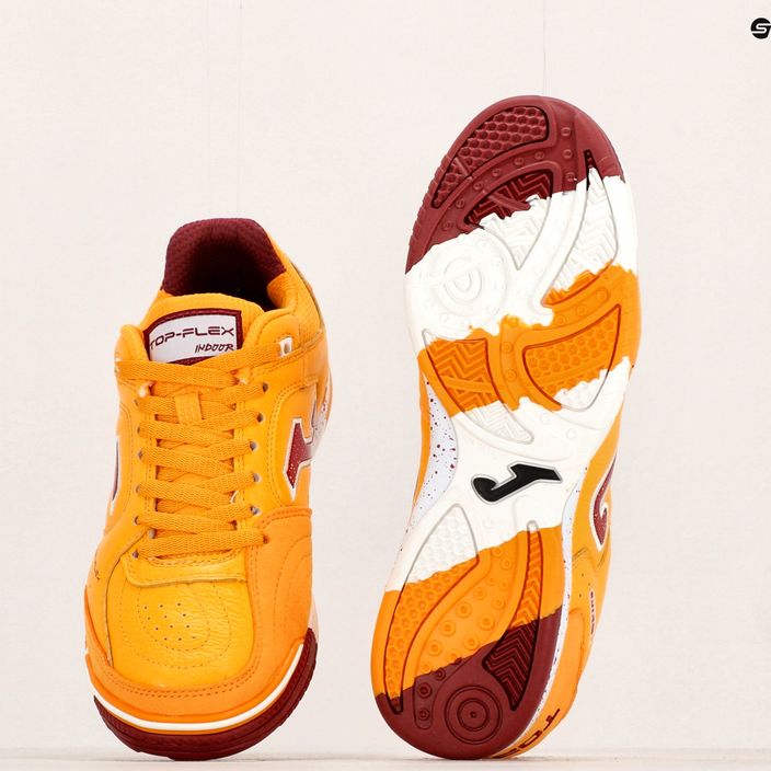 Ανδρικά ποδοσφαιρικά παπούτσια Joma Top Flex IN πορτοκαλί/σαφράν 16