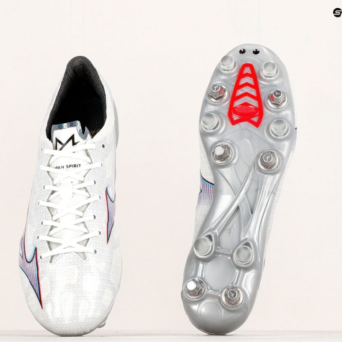 Ανδρικά ποδοσφαιρικά παπούτσια Mizuno Alpha JP Mix λευκό/κόκκινο ανάφλεξης/ 801 c 24