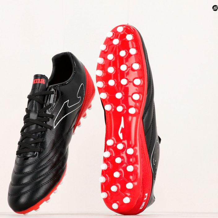 Ανδρικά ποδοσφαιρικά παπούτσια Joma Numero-10 2241 AG negro/rojo 10
