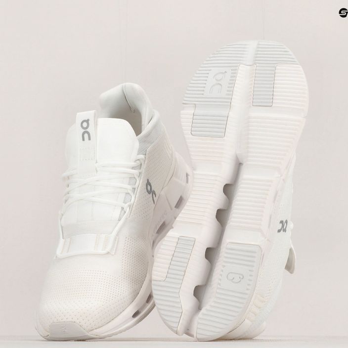 Γυναικεία παπούτσια για τρέξιμο On Cloudnova undyed λευκό/λευκό 15