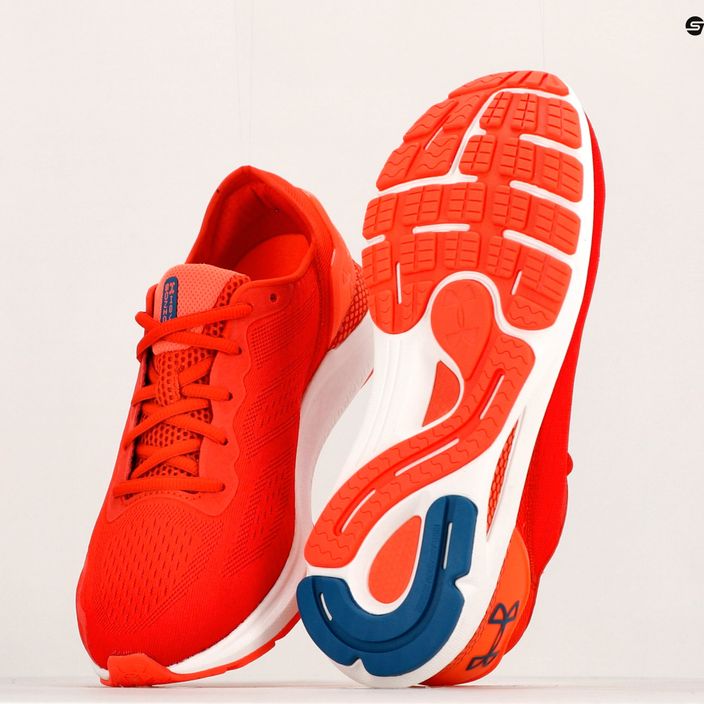 Under Armour Hovr Sonic 6 ανδρικά αθλητικά παπούτσια για τρέξιμο καψαλισμένα/μπλε χρώμα 14