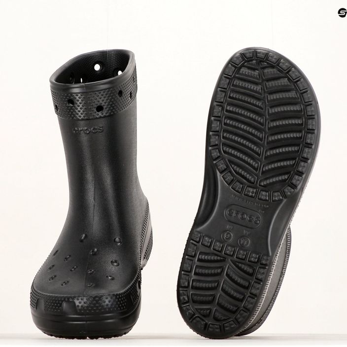 Ανδρική μπότα βροχής Crocs Classic μαύρο 12