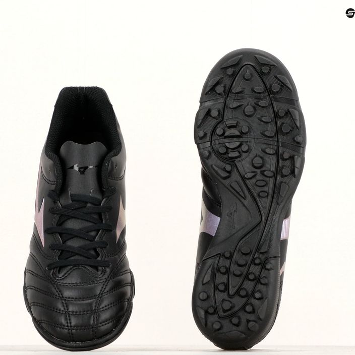 Mizuno Monarcida II Sel AS Jr παιδικά ποδοσφαιρικά παπούτσια μαύρα/ιριδίζοντα 16