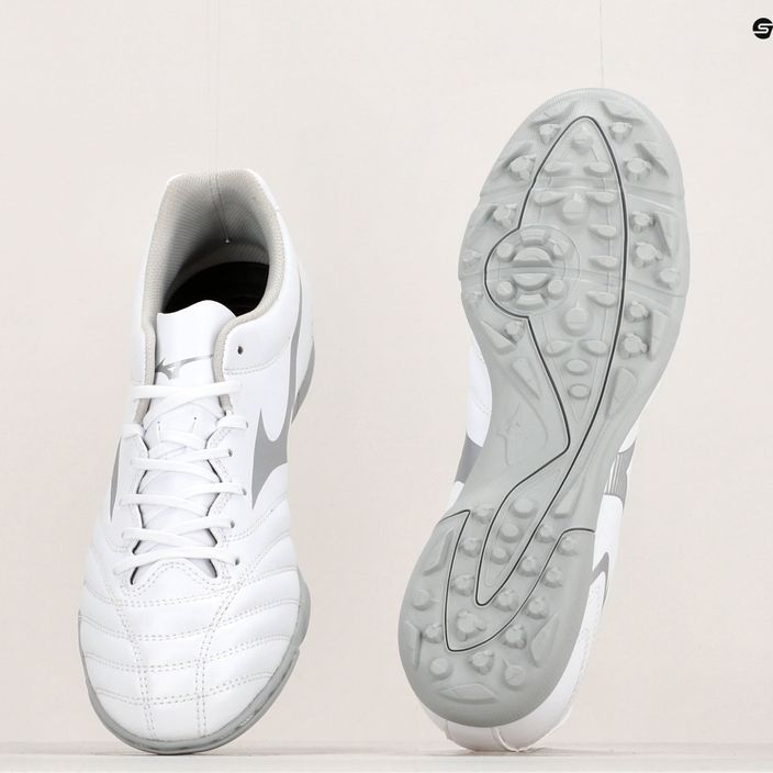 Mizuno Monarcida Neo II Sel AS άσπρο/ολόγραμμα ανδρικά ποδοσφαιρικά παπούτσια Mizuno Monarcida Neo II Sel AS άσπρο/ολόγραμμα 18