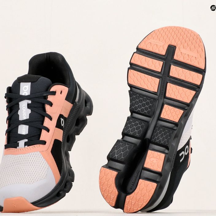 Γυναικεία παπούτσια για τρέξιμο On Cloudrunner Waterproof fade/μαύρο 14