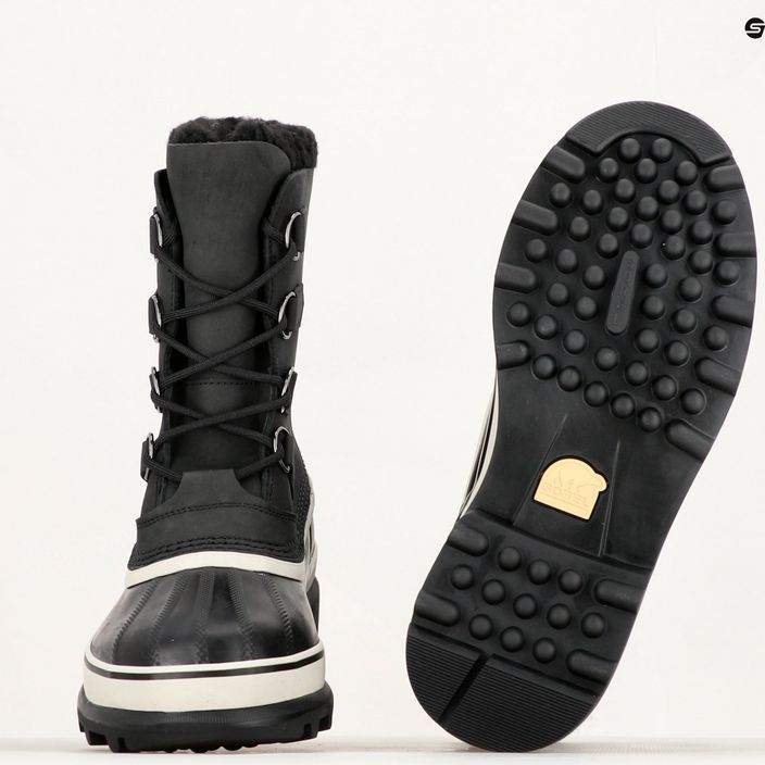 Ανδρικές μπότες πεζοπορίας Sorel Caribou μαύρο/σκούρο πέτρα 14
