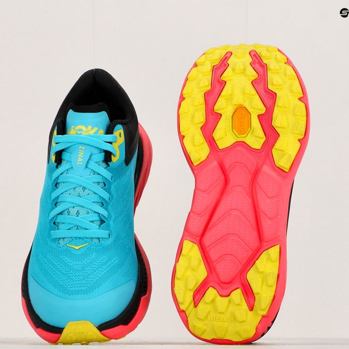 Γυναικεία παπούτσια για τρέξιμο HOKA Zinal scuba blue/diva pink 13