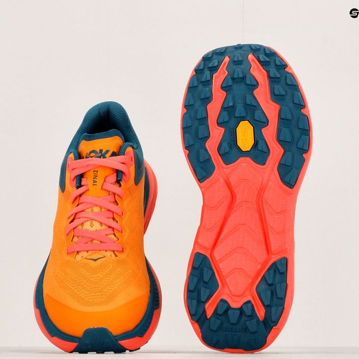 Γυναικεία παπούτσια για τρέξιμο HOKA Zinal radiant yellow/camellia 11