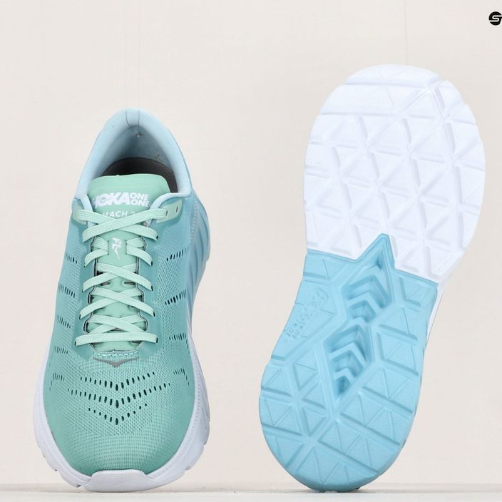Γυναικεία παπούτσια για τρέξιμο HOKA Mach 2 aquamarine/lichen 11