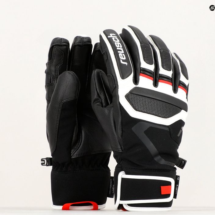 Γάντια σκι Reusch Pro Rc μαύρο και λευκό 62/01/110 11