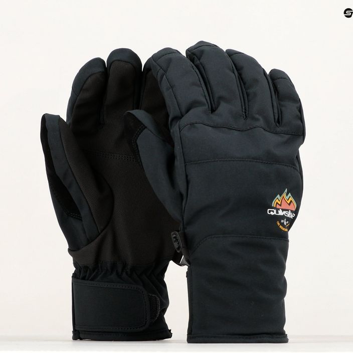 Ανδρικά γάντια snowboard Quiksilver Cross true black 8