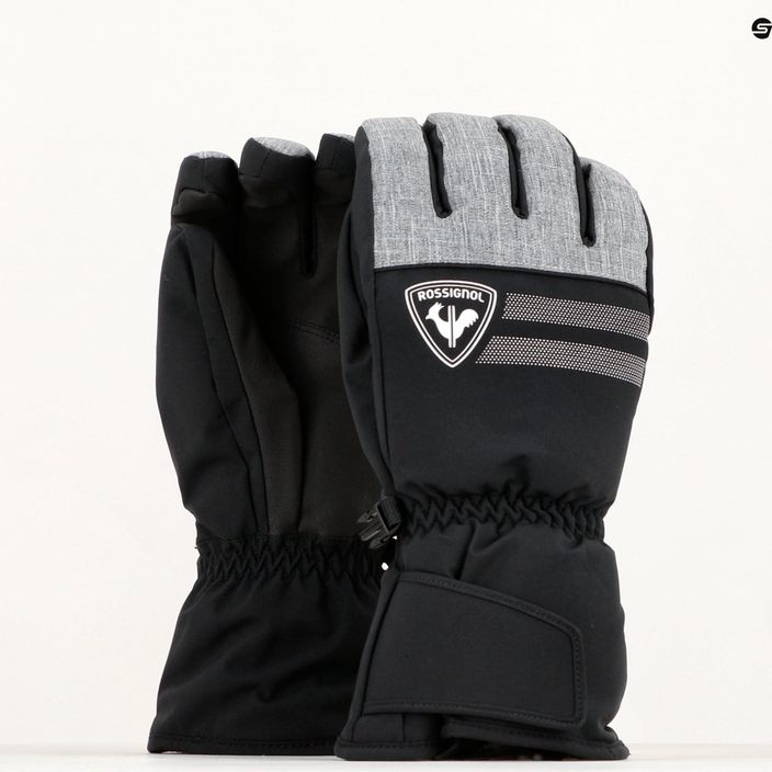 Rossignol ανδρικά γάντια σκι Perf heather grey 8