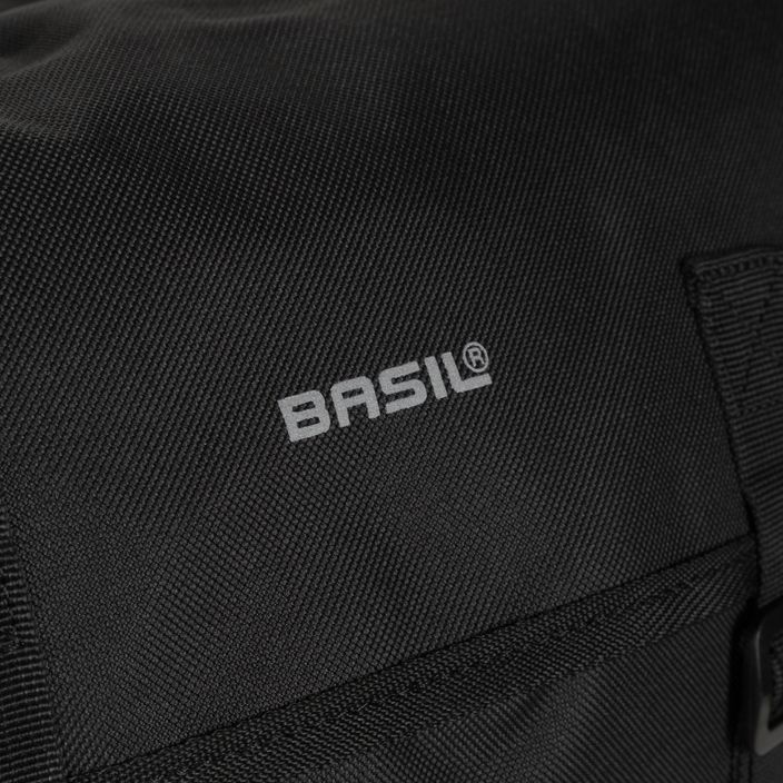 Basil Mara πίσω διπλή βαλίτσα ποδηλάτου μαύρη B-17022 5