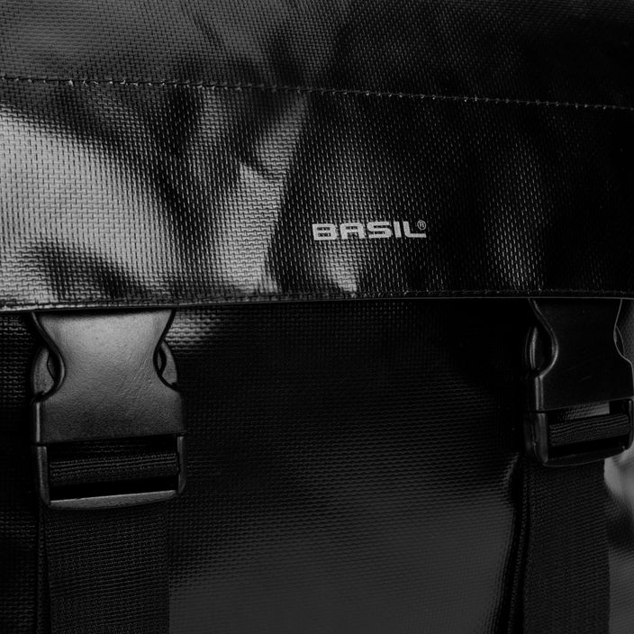 Basil Urban Load Double Bag τσάντα ποδηλάτου τσάντα σχάρας ποδηλάτου μαύρο B-17738 4
