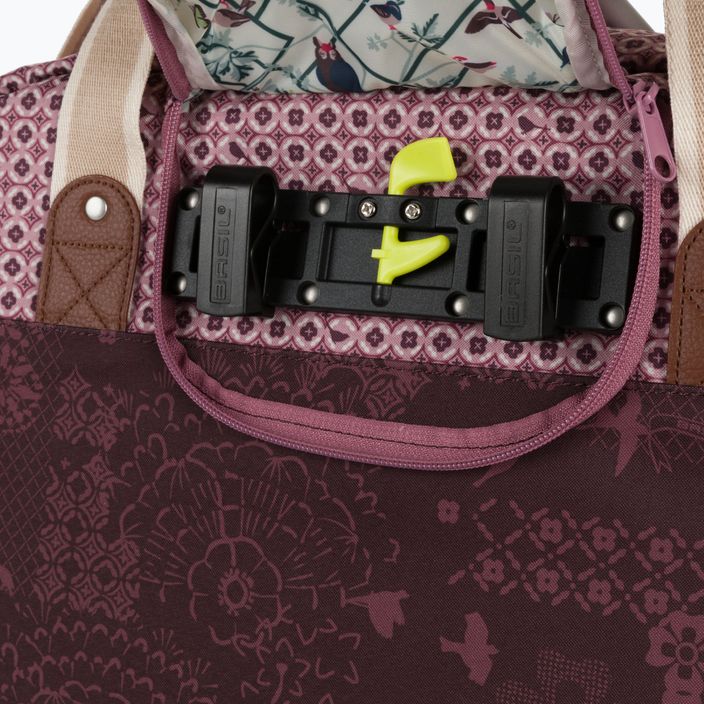 Basil Boheme Carry All Bag τσάντα ποδηλάτου τσάντα σχάρας ποδηλάτου ροζ B-18008 5