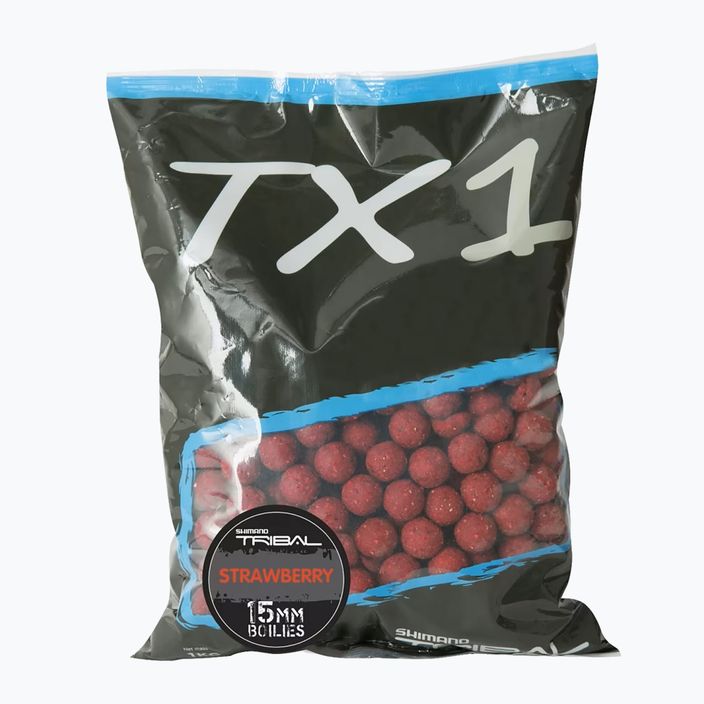 Shimano Tribal TX1 Strawberry 1 kg boilies κυπρίνου