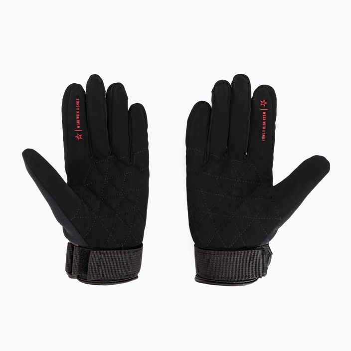 JOBE Stream γάντια wakeboard μαύρα και κόκκινα 341017002 2