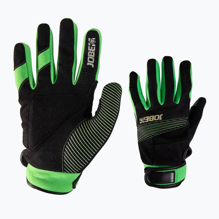 JOBE Suction ανδρικά γάντια wakeboarding μαύρα και πράσινα 340021001 5