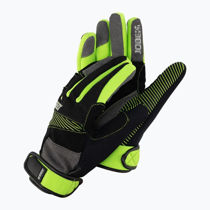 JOBE Suction ανδρικά γάντια wakeboarding μαύρα και πράσινα 340021001